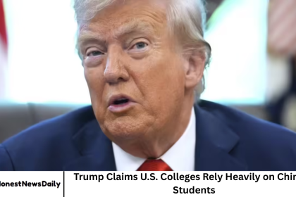 Trump Claims U.S. Colleges Rely Heavily on Chinese Students