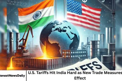U.S. Tariffs Hit India Hard as New Trade Measures Take Effect