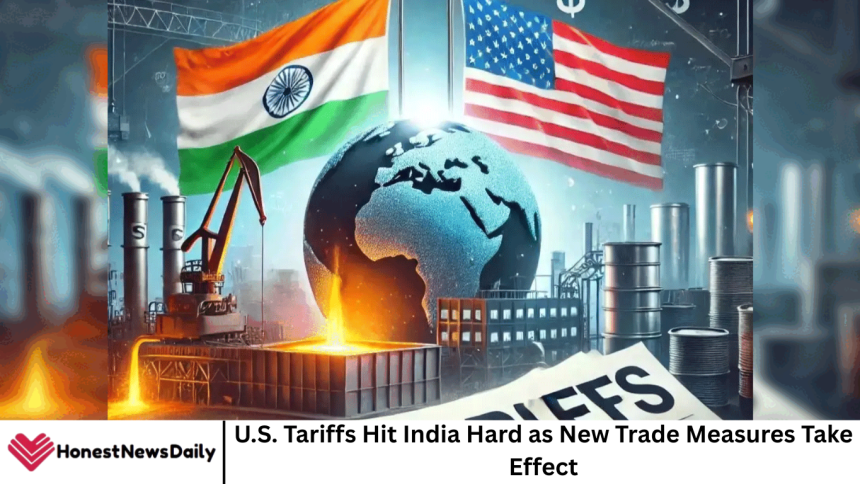U.S. Tariffs Hit India Hard as New Trade Measures Take Effect
