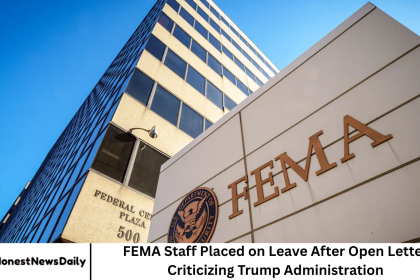 FEMA Staff Placed on Leave After Open Letter Criticizing Trump Administration