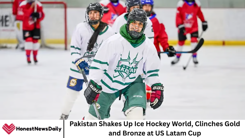 Pakistan Shakes Up Ice Hockey World, Clinches Gold and Bronze at US Latam Cup