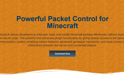 Does ProtocolLib Support Custom Packet Handling